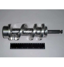 Шнек и шпонка (в сборе) для LM - 82/P поз. 104, 56 (KT) — ЗЧ003111, арт. LM82P117